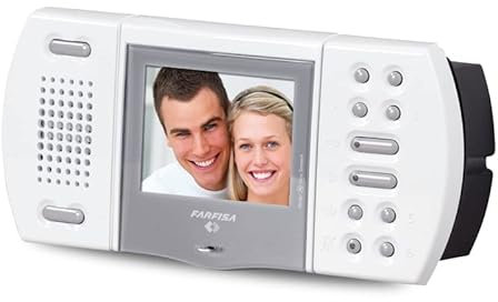 Farfisa EH9161CW Videocitofono 4+1 ECHOS Monitor per Telefono Del Portello HD a Mani Libere Accesso