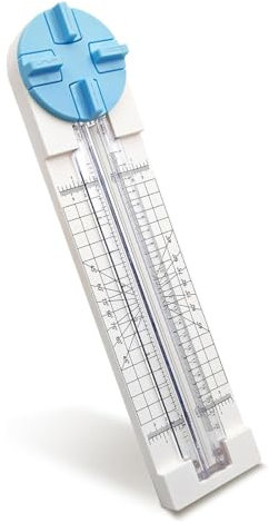 Taglierina per carta 4 in 1, taglierina per carta multifunzionale per taglio manuale, taglierina per album a pressione con protezione di sicurezza automatica e righello laterale