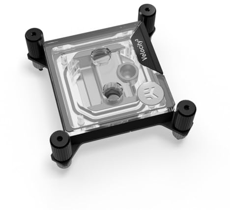 EKWB EK-Quantum Velocity 3 CPU Water Block, 1700/1851/AM5, Plexi