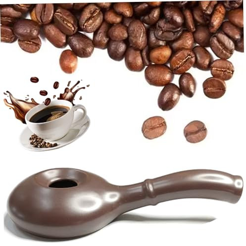 Tostador De Café De Cerámica Con Mango Extendido Estufa Portátil Para Tostar Nueces Cacahuetes Anacardos Y Castañas Ideal Para Cafeterías En Casa.