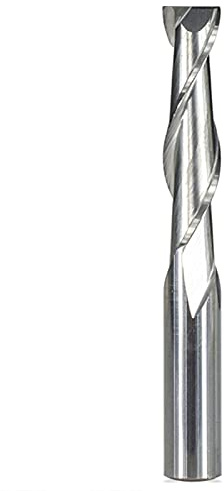 DINGGUANGHE-CUP Flat End Mill 2 Flute Router Bit 6mm Shank for Metalworking Milling Drill Carbide Milling Cutter Steel (Cutting Edge Length : 6x25x50)