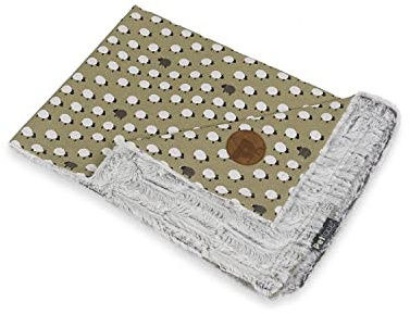 Petface Hundedecke aus weichem Fleece, doppelseitig, 70 x 100 cm
