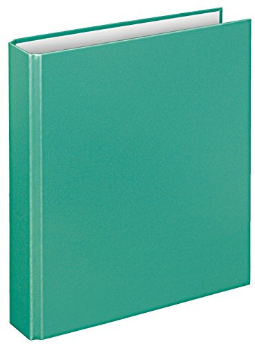 VELOFLEX - Ringordner Basic, Ringbuch, Ordner, DIN A5, 2-Ring-Mechanik, 196 x 230 x 30 mm, Karton (5 Stück, türkis)
