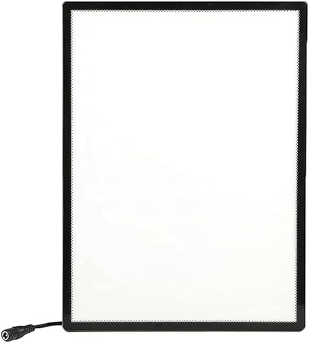 A1 Illuminated LED Light Box - Ultra-Slim Wall-Mounted Advertising Display Frame - Backlit Menu Board for Restaurants, Bars, Shops, Takeaway - Illuminated Poster Holder (A1)