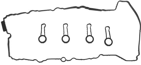 INFINAUTO Joint De Couvercle De Soupape, Joint D'Étanchéité De La Tête De Cylindre Avec Joint D'Étanchéité De Bougie D'Allumage No.11127807017 Pour Bmw 2 2012 - Sur Noir,1 Ensemble