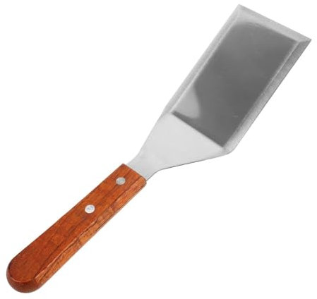 HOLIDYOYO Mehrzweck-kochspatel Steakspatel Aus Metall Tragbare Bratschaufel Küchenkochwerkzeug Pfannkuchenwender Aus Edelstahl