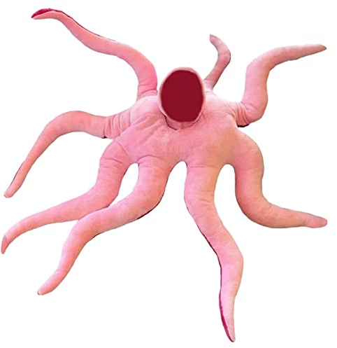 Factorys Playing Boy Kuscheltier Spielzeug Lustiges Baby Kreatives Kostüm Tragbare KrakePlüschtier Geburtstagsfeier Geschenk (Pink, One Size)