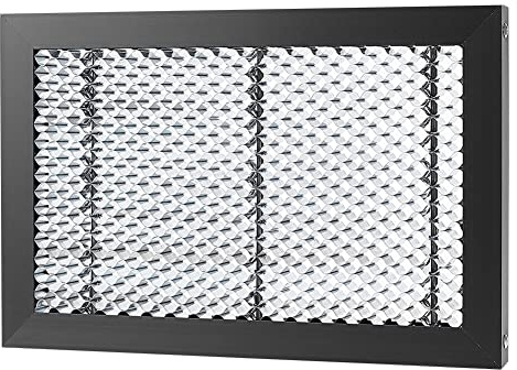 BENECREAT Wabenarbeitstisch 30x20x2.2 cm Eisen Lasergravierer Zubehör Für Schnelle Wärmeableitung Und Desktop-Schutz