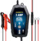 Haisito 3A Auto-Batterie-Ladegerät, 6V und 12V intelligentes vollautomatisches Batterieladegerät für Auto-, Motorrad-, Marine-Lithium-Blei-Säure- und Lithium-Eisen-Phosphat-Batterien