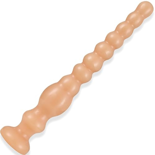 Set Perles anales beige Sex Toýs Femme sex toýs homme 25.5cm ⌀à 3.7cm sex toys anals Plug Anal anal beads Imperméable Plug Anale Plugs Anals Confortable Matériau chapelet anal plug anal femme A62