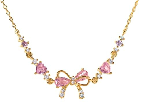 Schleifen Armband Schleifenarmband damen geschenke Liebesknoten Verstellbar Geschenk für Freundin Frauen Freunde pinke band schleife