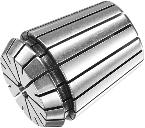 M METERXITY ER32 Spring Collet, 40Cr Steel Spring Collet Chuck 6mm Clamping Diameter for CNC Engraving Machine/Lathe Milling Tool [Silver,1.6x1.3/ 40x33mm]