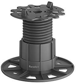30 Stück Eurotec Stelzlager Base-Line 60-110 mm Verstellbereich inkl. Trevendo® Zimmermannsbleistift