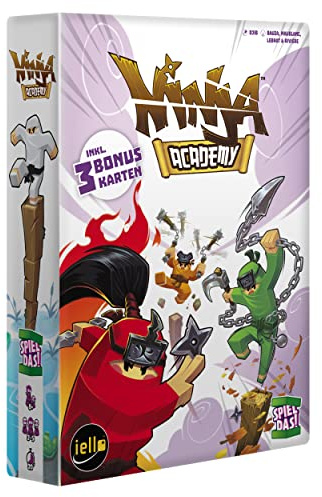 Spiel DAS!, Ninja Academy, lustiges Geschicklichkeitsspiel für spannende Herausforderungen, Fördere Deine Fähigkeiten, Toll für Familien und Partys, Für 3–5 Spieler ab 8 Jahren