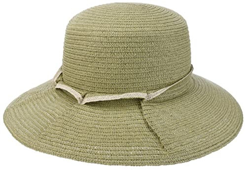 Mayser Noreen Strohhut Made in EU Damen Sommer Winter grün One Size
