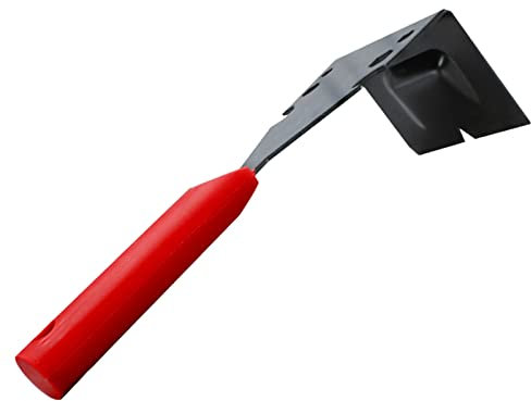 MANUFORE Arrache-moulure/Pied de biche multifonction – Outil de démolition pour plinthes, planchers en bois, cadres de porte et carreaux (Rouge)