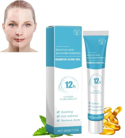 1PCS Acne treatment gel, Anti-Acne Cream, Spot Treatment Pimple Cream,Moisturizing gel for relieving and soothing redness, Acne treatment and spot treatment 20g.