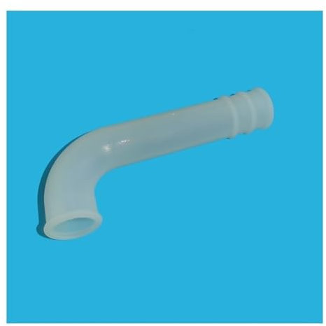 Lot de 2 tuyaux de conduit en silicone tordus en forme de L for machines à crème glacée molle
