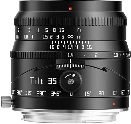 TTARTISAN 35mm F1.4 Tilt Lens APS-C Manual Focus Prime Lens Miniature World (for Canon RF)
