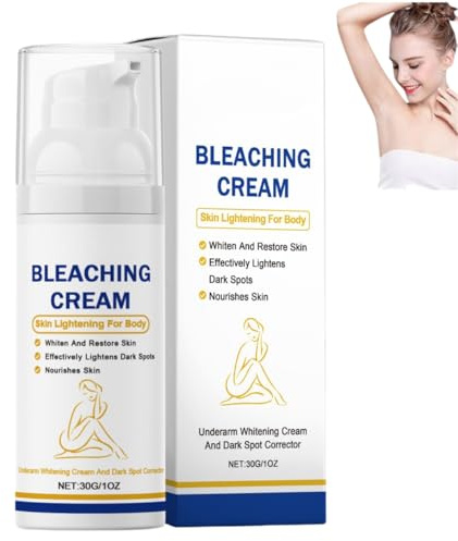 Achsel-Whitening-Creme, Sommer-Whitening-Creme für Frauen, Feuchtigkeitslotion für dunkle Achseln, Knie, Ellbogen und den Intimbereich, geeignet für alle Hauttypen