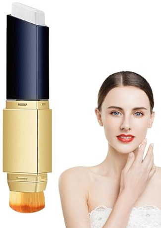 White Foundation Stick, 2-in-1 Farbwechsel-foundation-stick, Natürlicher Weißer Concealer, Feuchtigkeitsspezifisches Make-up, Für Alltag Und Reisen