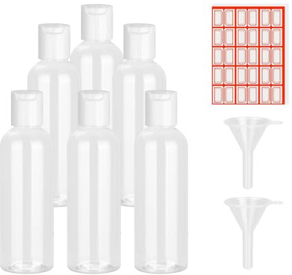 MeiLang Bottiglia di riempimento in plastica trasparente