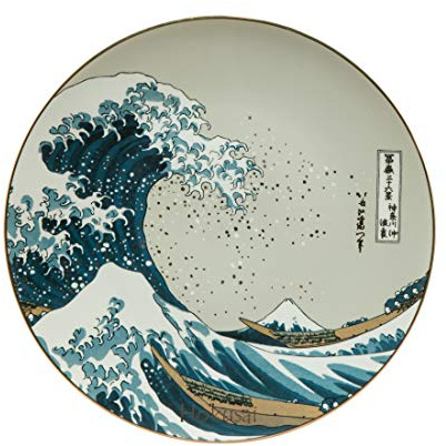 Goebel Die Welle, Hokusai,Wandteller, Wand Teller, Dekoteller, Dekoration, Porzellan, 66489411