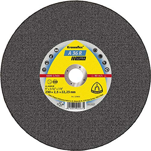 25 x Klingspor A 36 R Trennscheiben, 115 x 2 x 22,23 mm gerade