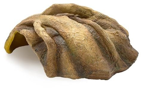 Cosyall Reptile Hide Resin Tree Stump Snake Hide and Cave Hideout Terrarium Habitat Reptile Tank Accessories Decor Leopard Gecko Habitat Shelter for Bearded Dragon Corner Lizard Spider Frog Amphibians