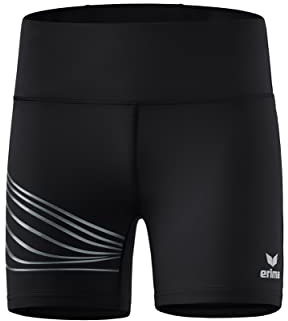 Erima Damen Racing 2.0 Kurze Lauftight (8292315), schwarz, 40