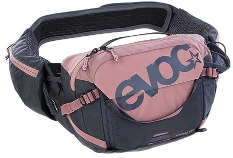 EVOC HIP Pack PRO 3 – Hüfttasche für Bike & Trail (3L Fassungsvermögen, Air Flow Contact System, Aero Flex Hüftgurt, Hüftgurttaschen & Flaschenhalter)