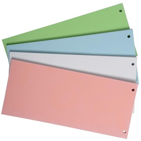 Papiertiger Trennstreifen (sortiert pastell, 100er)