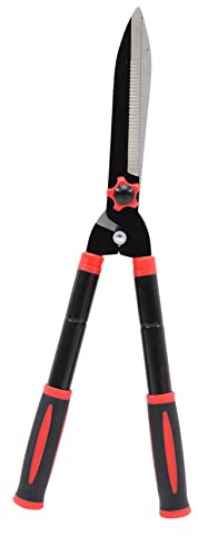 Yardenfun Tijeras De Setos Telescópicas Tijeras De Jardinería Para Recortar Setos De Boj y Arbustos Cortasetos Manuales Mango Cómodo Extensión De Cuchilla