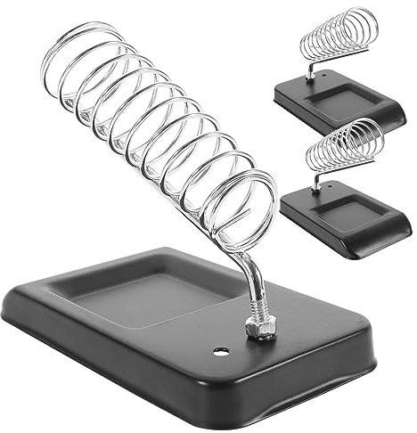 GLEAVI 3-Piece Soldering Iron Stand Spring Holder Safety Support Station for Soldering Irons