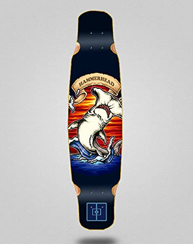 Skateboard Longboard Deck Cromic 40x9 Drop Cromic Hammerhead
