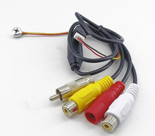 CCTV HD Mini Pinhole Telecamera di Sicurezza 1000TVL 3.6mm 90degree Mini Telecamera di Sorveglianza Nascosta per la Sicurezza Domestica