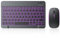 TECURS Bluetooth Keyboard and Mouse Set QWERTY UK Layout, 7-Color Backlit Wireless Keyboard Mouse for iPad 10 Generation/iPad Pro 13/12.9/11/iPad Air 13/11/5/4 Gen/iPad Mini, Black