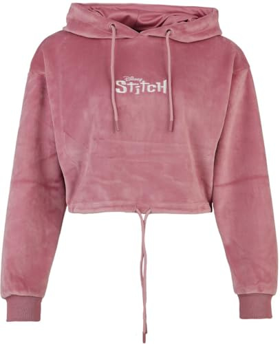 Disney Lilo & Stitch Angel - Sudadera con capucha corta