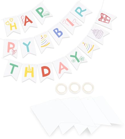 Personalisiertes Banner, machen Sie Ihr eigenes Wimpelketten-Set, DIY-Banner für Party-Dekorationen, Foto-Requisite