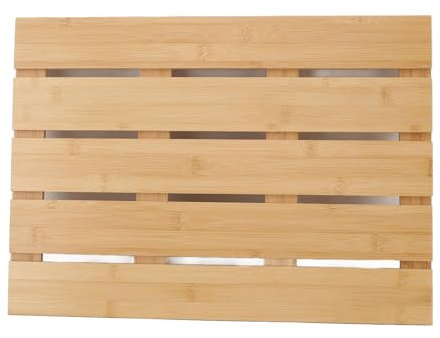 Estera de Puerta de bambú, Aplicación de Ancho, Amigable para el Medio Ambiente, Cómodo, Cómodo, Limpiando el Baño de bambú No -Slip para la Entrada
