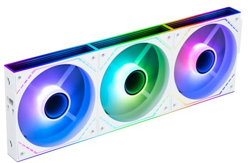 Thermalright TL-M12QW-S X3 Ventiladores PC 120mm ARGB PWM Blanco, Pack 3