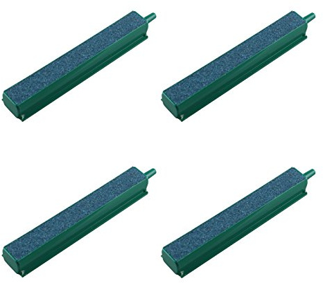 HALJIA 4 STÜCK 4 Aquarium Fisch Tank Bubble Air Stone Bar für Sauerstoff Pumpe