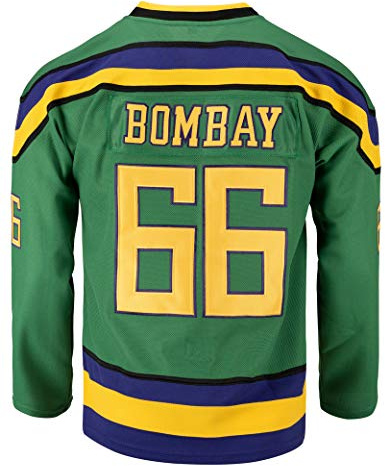 Maillot de hockey sur glace Mighty Ducks pour jeunes - vert - Taille M