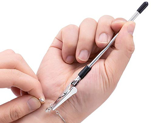 MauSong Bracelet Tool Partner Jewelry Helper Extreme Helping Hands Fastening and Hooking Equipment for Necklace, Watch & Jewelry Clasps and Closures Helps Prevent Wrist Strain - 6