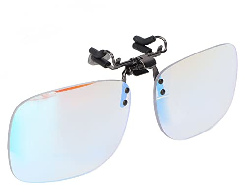 Lunettes Daltoniennes à Clipser pour la Cécité Rouge-vert, Lunettes Daltoniennes à 90° pour Hommes, Couleur Aveugle Faible Anomalies de la vision des couleurs, Utilisation Intérieure et Extérieure