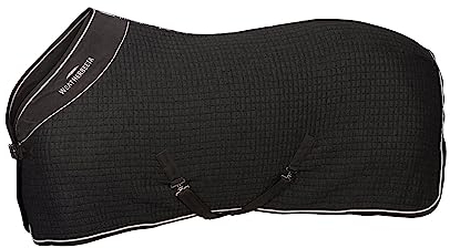 Weatherbeeta 2023 Thermocell Standard Hals Cooler Fleece Rug 100621 - Dark Grey/White
