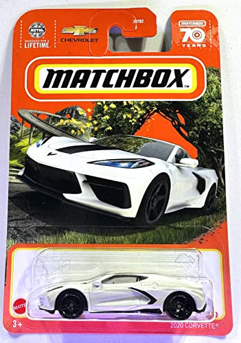 Streichholzschachtel - Corvette - 2020 - Weiß - Streichholzschachtel 70 Jahre - 2023 - Mint/NrMint Schiffe in Luftpolsterfolie verpackt in einer großen Box