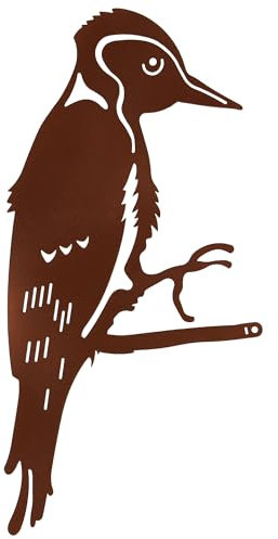 UNUS Spine per albero di Natale, effetto ruggine, decorazione da giardino