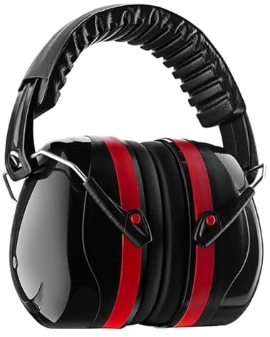 Protector Auditivo, insonorizacion Perfecto para el Trabajo de DIYM, Tiro, Caza, Jardinería, herramientas eléctricas, estudiar Casco Antiruido Plegables para Adultos, Aislante de Ruido Profesional.