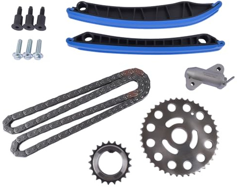 Woosphy Kit de chaîne de distribution Remplacement pour ESPACE V KADJAR KOLEOS II TALISMAN TRAFIC III VIVARO B NV300 QASHQAI 1.6 dCi 130C10990R 130C17602R 130C18809R